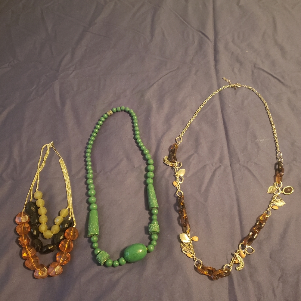 3 NECKLACES